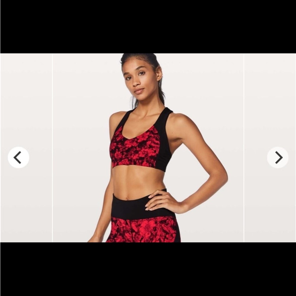 Lululemon sweat times sports bra